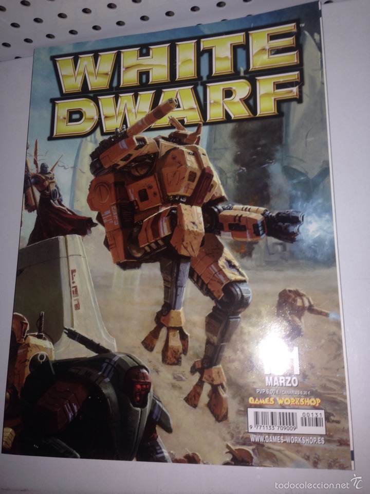 Juguetes antiguos: Revista white dwarf - Foto 1