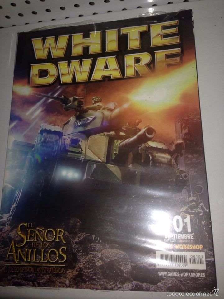 Juguetes antiguos: Revista white dwarf - Foto 1