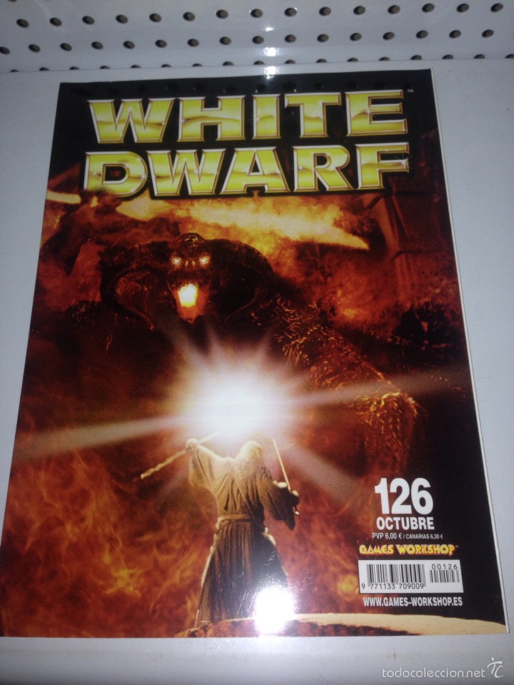 Juguetes antiguos: Revista white dwarf - Foto 1