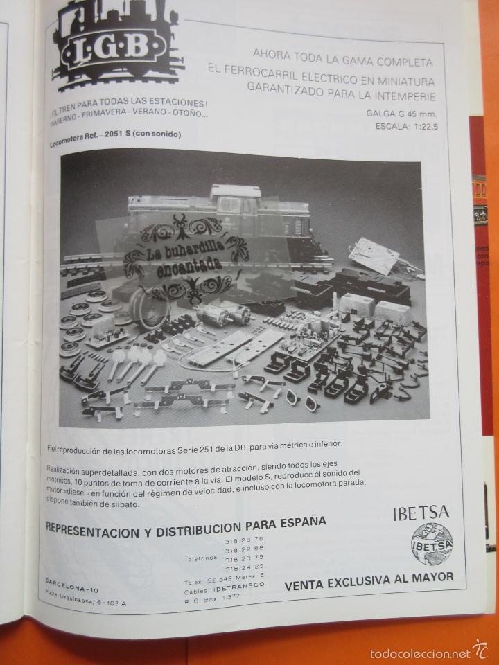 Brinquedos antigos: PUBLICIDAD 1981 - COLECCION JUGUETES - IBETSA L.G.B. FERROCARRIL EN MINIAUTURA LOCOMOTORA SERIE 251