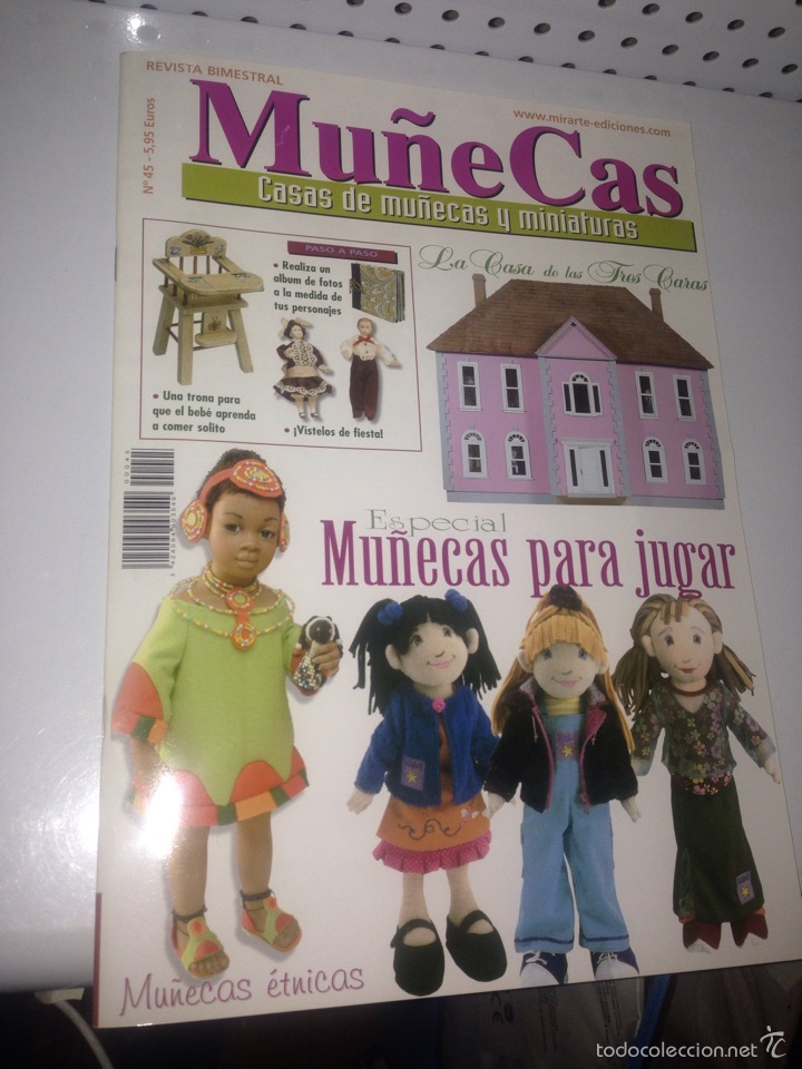 Jouets Anciens: Revista mu&ntilde;ecas buena calidad