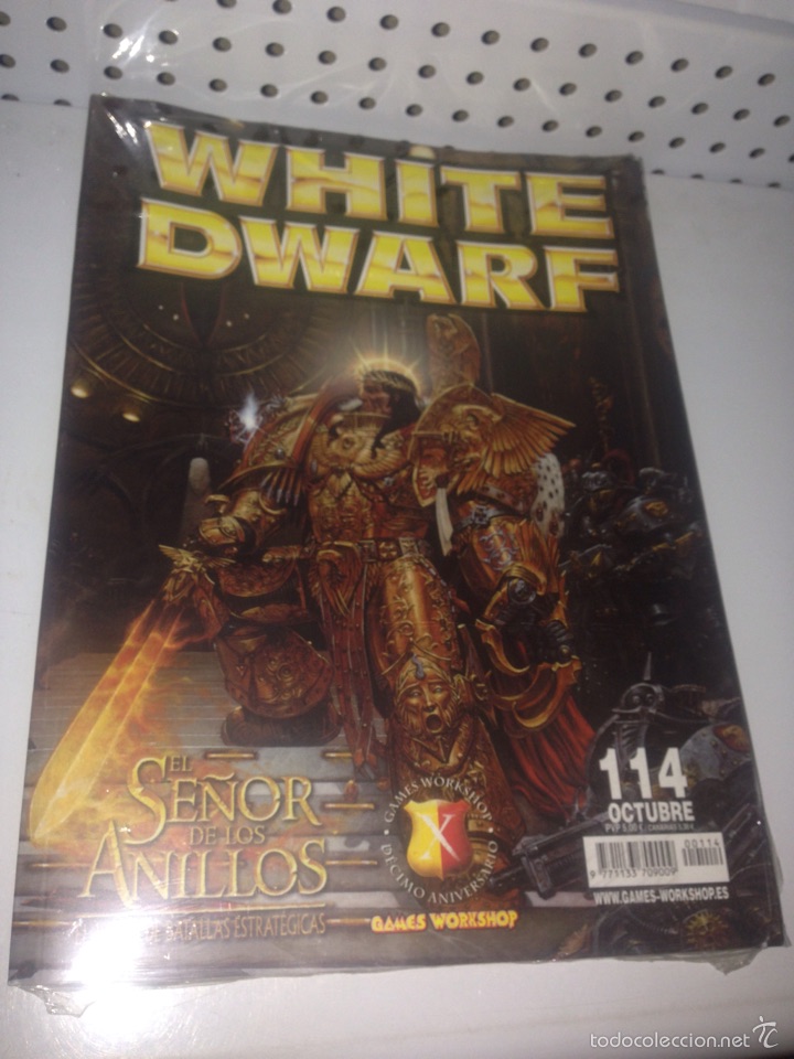 Juguetes antiguos: Revista white dwarf - Foto 1