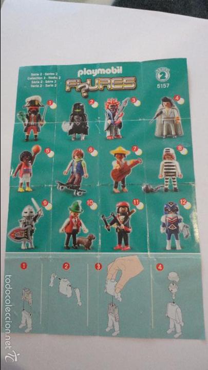 Brinquedos antigos: CATALOGO.PLAYMOBIL.FIGURES.SERIES 2. 2011.