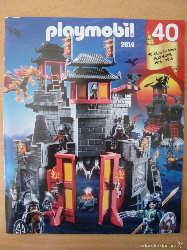 Old Toys: Cat&aacute;logo Playmobil 40 aniversario promocional publicitario librito