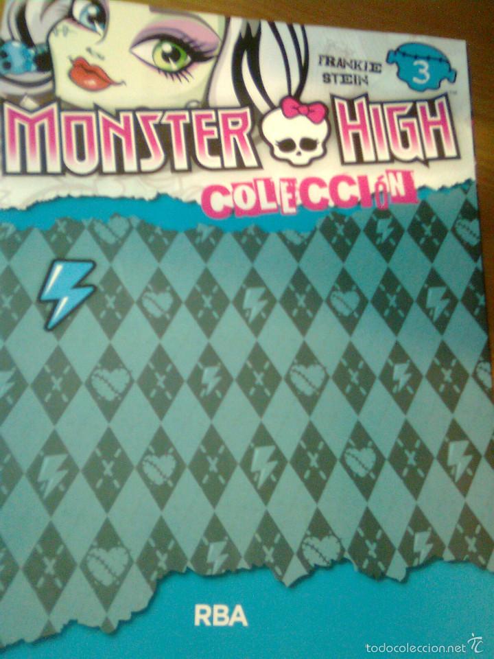 Brinquedos antigos: Fasc&iacute;culo Monster high Colecci&oacute;n n&ordm; 3 - Frakiestein - RBA, 2015 - Frankie Stein