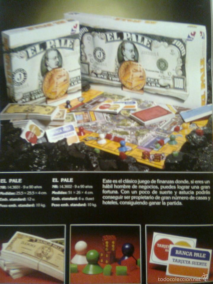 Brinquedos antigos: Cefa - El club de la aventura (1986) - El Pal&eacute; - L&aacute;mina en cartulina A3