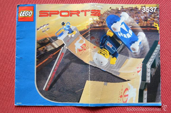 Juguetes antiguos: LEGO SPORTS - 3537 - INSTRUCCIONES DE MONTAJE - CATALOGO