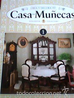 Juguetes antiguos: casa de mu&ntilde;ecas - Fasc&iacute;culo 1 - casa Rosa mar&iacute;a