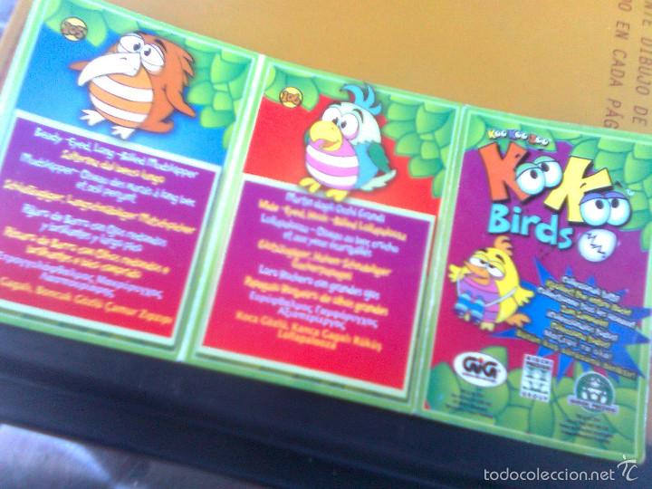Juguetes antiguos: mini cat&aacute;logo koo koo birds - Kinder o similar