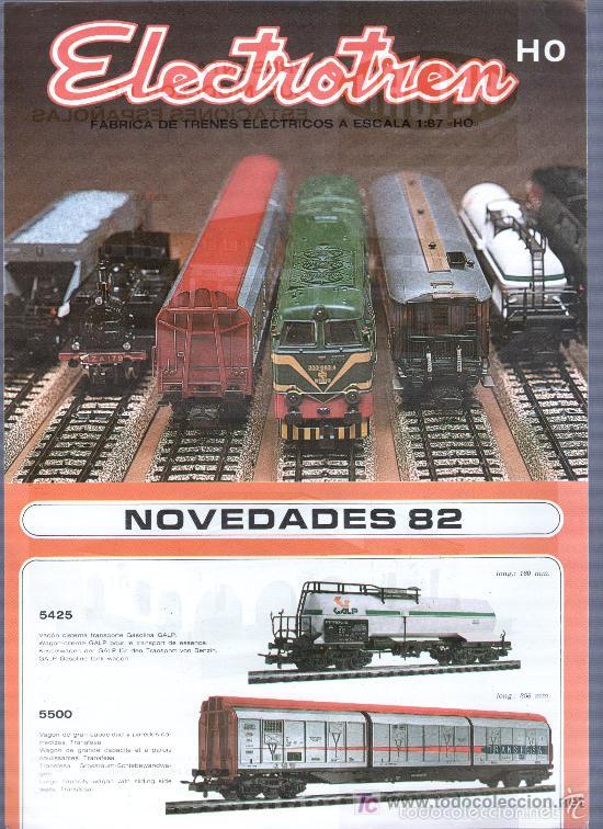 Giocattoli antichi: CATALOGO DE TRENES ELECTROTREN 1982 HELJAN.