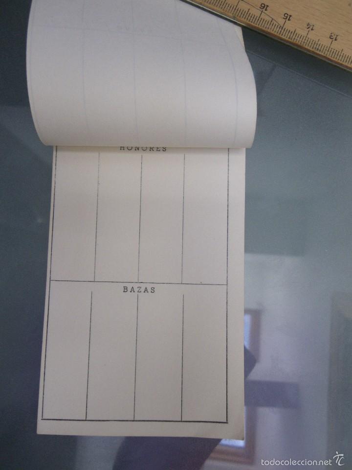Juguetes antiguos: BRIDGE, LIBRILLO PARA APUNTAR - Foto 2