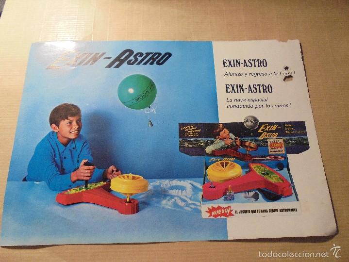 Giocattoli antichi: FOLLETO 1 HOJA - EXIN CASTILLOS - EXIN -ASTRO 21,5X15 CM.