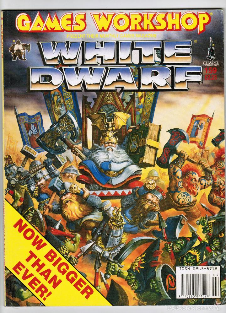 Giocattoli antichi: REVISTA WHITE DWARF / GAMES WORKSHOP N&ordm; 159 MARCH 1993 - EDICI&Oacute;N EN INGL&Eacute;S