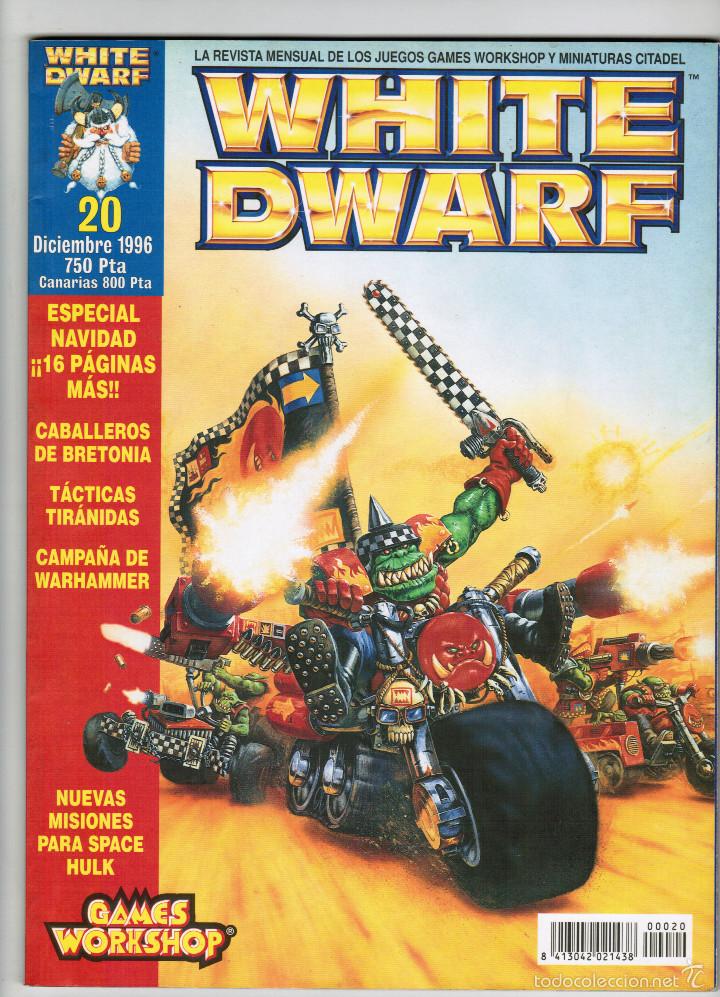 Giocattoli antichi: REVISTA WHITE DWARF N&ordm; 20 - ESPECIAL NAVIDAD / GAMES WORKSHOP 1996 - EDICI&Oacute;N EN ESPA&Ntilde;OL