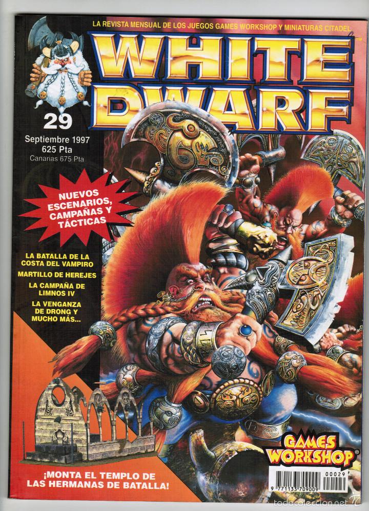 Giocattoli antichi: REVISTA WHITE DWARF N&ordm; 29 / GAMES WORKSHOP 1997 - EDICI&Oacute;N EN ESPA&Ntilde;OL