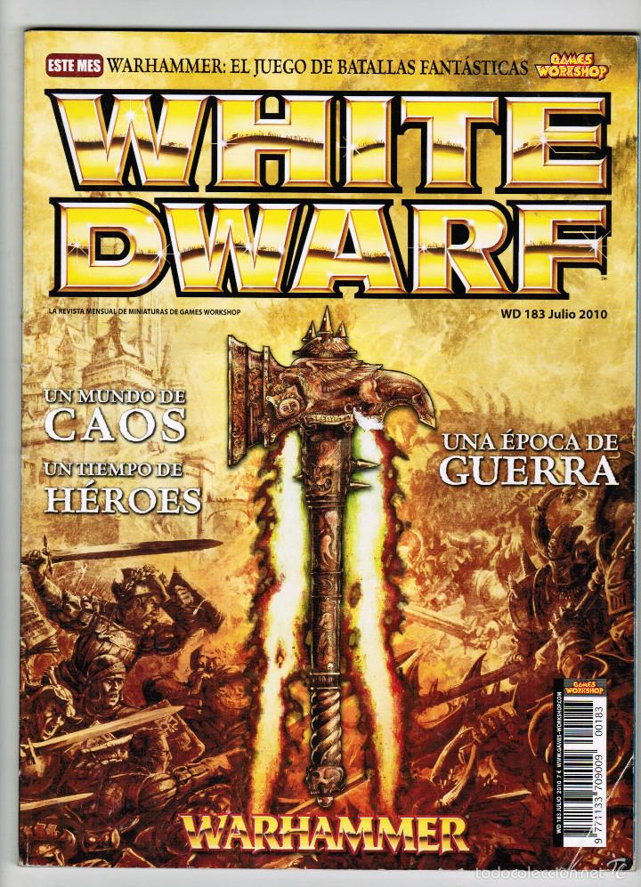 Giocattoli antichi: REVISTA WHITE DWARF N&ordm; 183 / GAMES WORKSHOP 2010 - EDICI&Oacute;N EN ESPA&Ntilde;OL