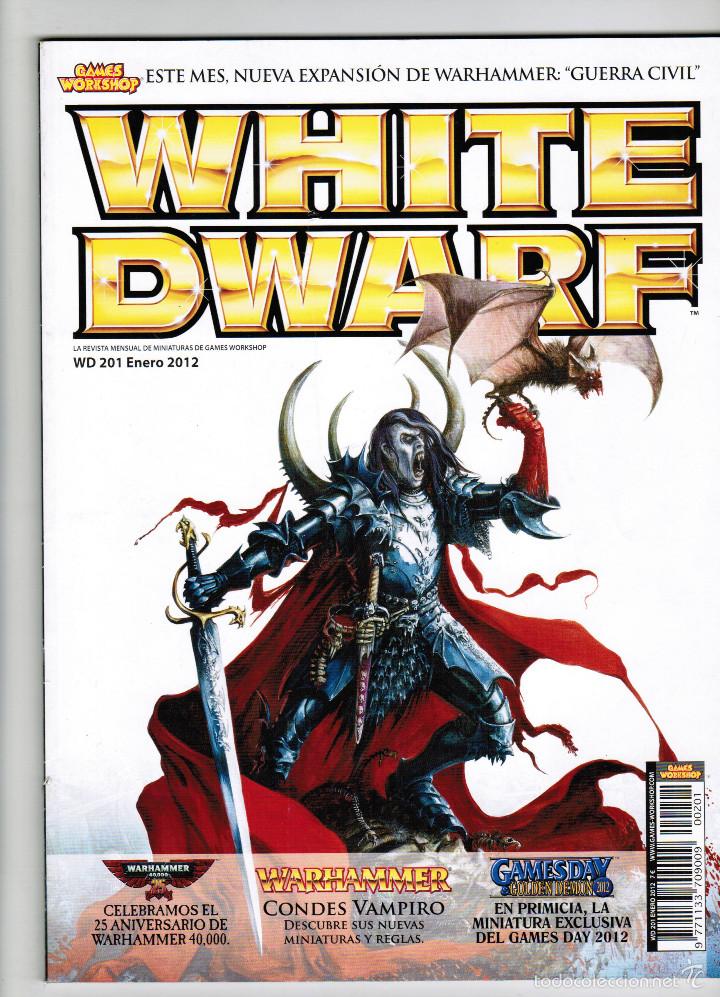 Jouets Anciens: REVISTA WHITE DWARF N&ordm; 201 / GAMES WORKSHOP 2012 - EDICI&Oacute;N EN ESPA&Ntilde;OL
