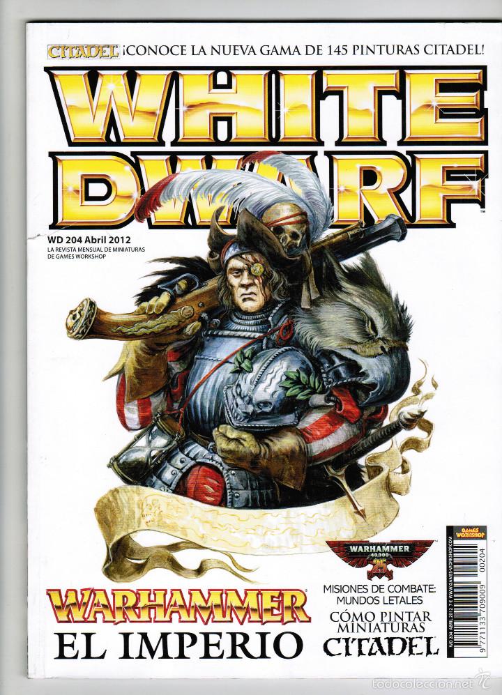 Jouets Anciens: REVISTA WHITE DWARF N&ordm; 204 / GAMES WORKSHOP 2012 - EDICI&Oacute;N EN ESPA&Ntilde;OL