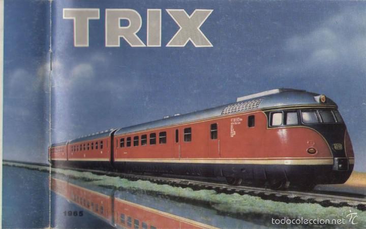 Juguetes antiguos: cat&aacute;logo TRIX EXPRESS 1965 HO N Minitrix Constructions - en franc&eacute;s - Foto 1