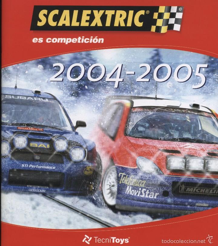 Juguetes antiguos: SCALEXTRIC CATALOGO 2004-05 - Foto 1