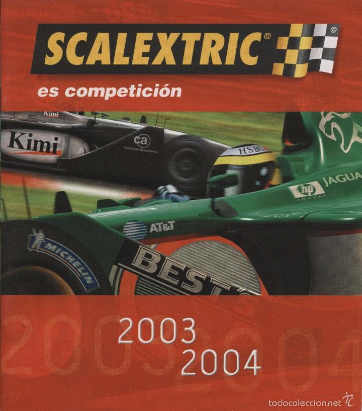 Juguetes antiguos: SCALEXTRIC CATALOGO 2003-04 - Foto 1