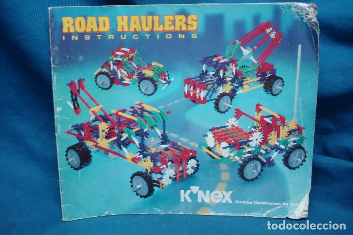 Giocattoli antichi: -MANUAL DE INSTRUCCIONES ROAD HAULERS - K&acute;NEX MADE IN USA
