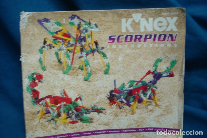 Giocattoli antichi: -MANUAL DE INSTRUCCIONES SCORPION - K&acute;NEX MADE IN USA