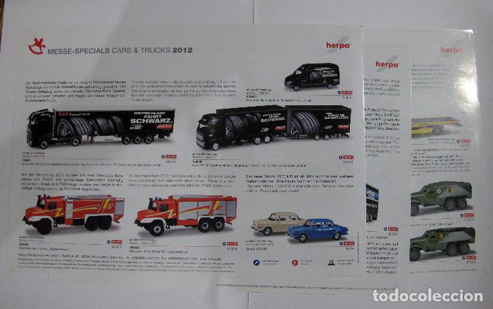 HERPA voitures & camions news 2012 07-08 