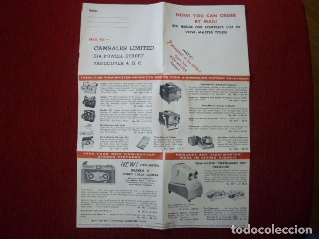 Juguetes antiguos: CATALOGO DE VIEW MASTER. - Foto 1