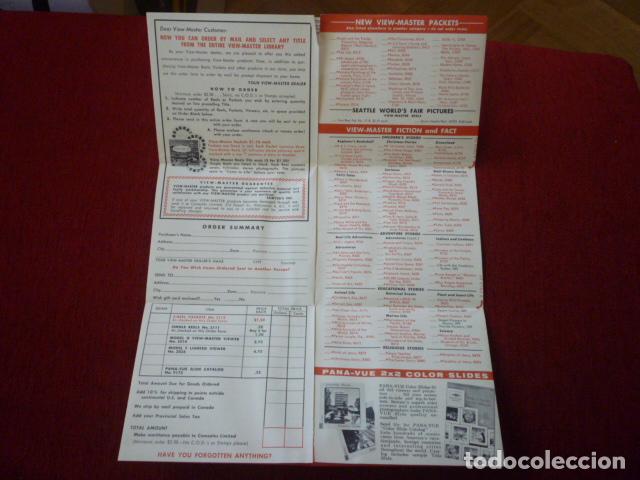 Juguetes antiguos: CATALOGO DE VIEW MASTER. - Foto 2