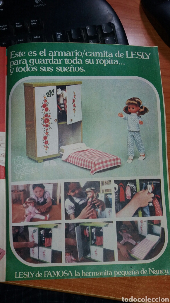Giocattoli antichi: REVISTA DE 1976 CON PUBLICIDAD DE LESLY