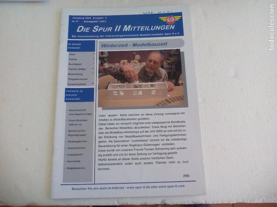 Giocattoli antichi: Die Spur II. MItteilungen 2006, nr. 77. Revista Maquetas, trenes tren H0, modelismo. Maqueta.