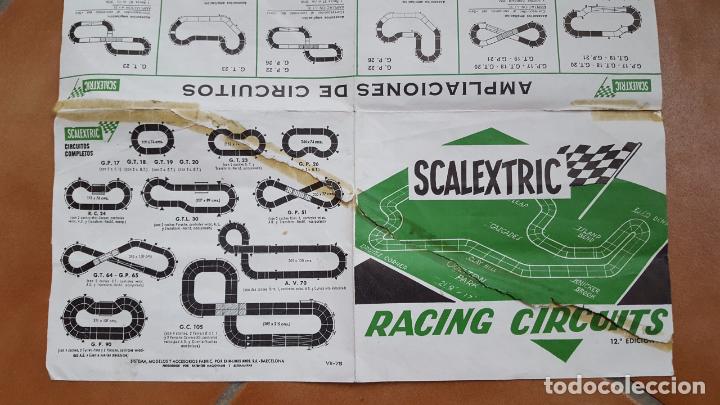 Juguetes antiguos: CAT&Aacute;LOGO RACING CIRCUITS DE SCALEXTRIC EXIN - Foto 3