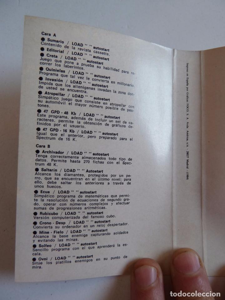 Juguetes antiguos: REVISTA DE SOFTWARE VIDEOSPECTRUM 3. CASSETTE CON 15 PROGRAMAS - Foto 3