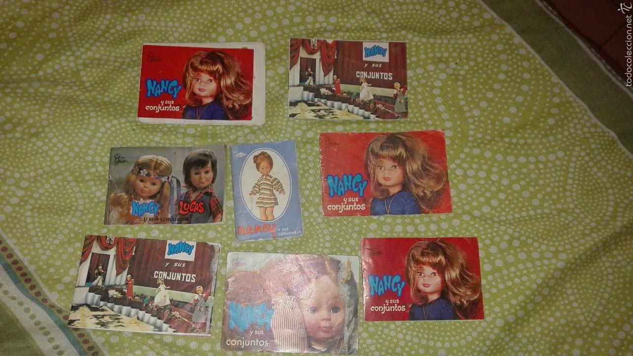 Old Toys: lote de 8 catalogos nancy orhiginales de los a&ntilde;os 70