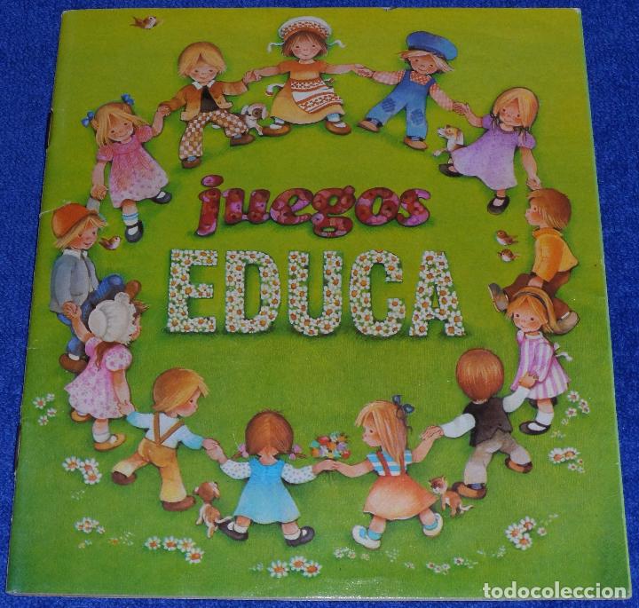 Giocattoli antichi: Juegos Educa - Cat&aacute;logo de juegos (1980)