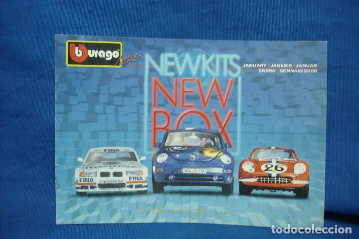 Giocattoli antichi: -BBURAGO NEWKITS NEW BOX - ESCALA 1/18 y 1/24 -A&Ntilde;O 2000