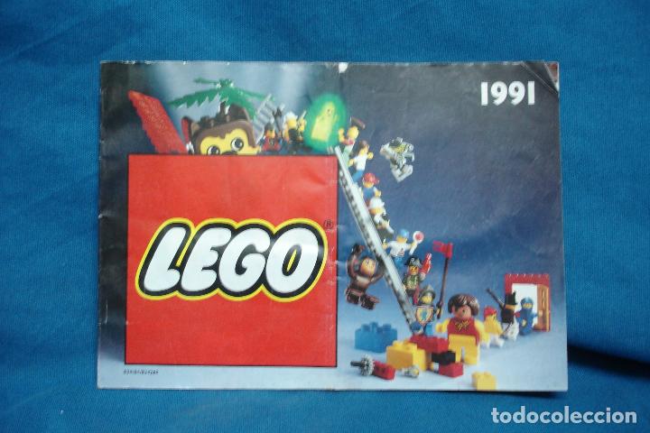 Brinquedos antigos: -CAT&Aacute;LOGO LEGO 1991