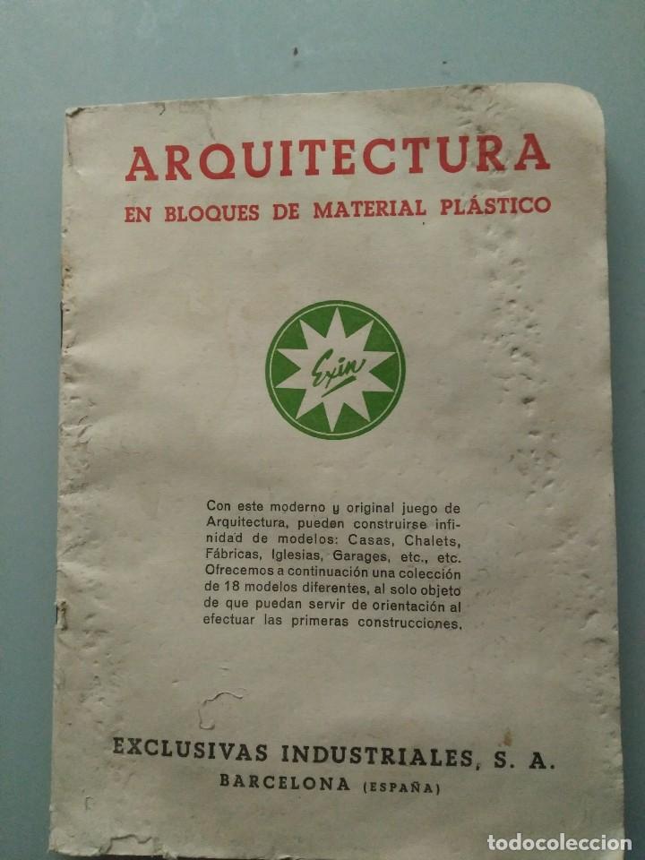 Old Toys: Cat&aacute;logo arquitectura exin bloques pl&aacute;stico
