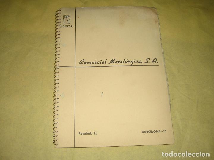 Giocattoli antichi: COMERCIAL METALURGICA - CATALOGO DE PRODUCTOS 1966