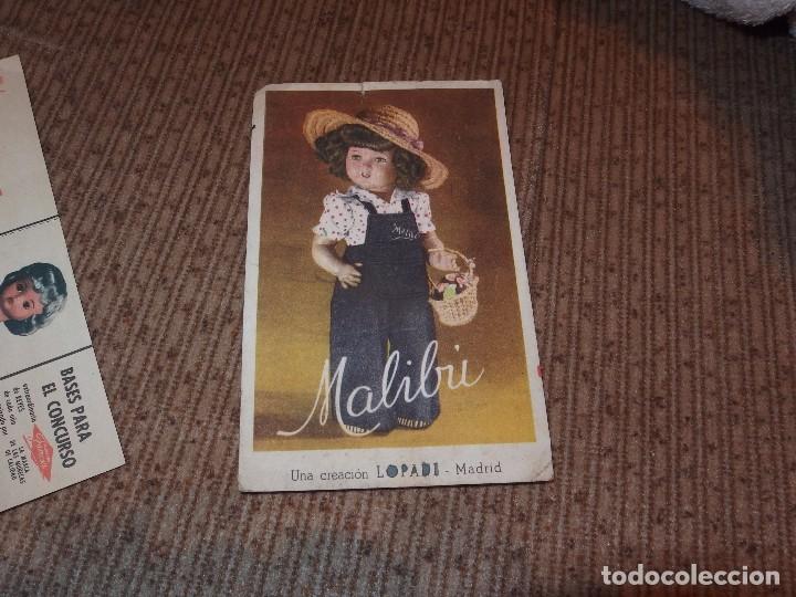 Giocattoli antichi: MALIB&Uacute;,INDUSTRIAS LOPADI,A&Ntilde;OS 40