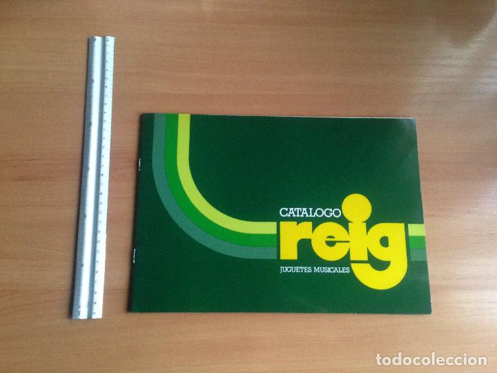 Giocattoli antichi: ANTIGUO CATALOGO JUGUETERIS JUGUETES MUSICALES REIG A&Ntilde;O 1983
