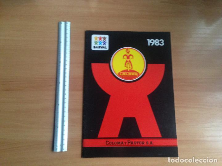 Juguetes antiguos: ANTIGUO CATALOGO JUGUETERIA JUGUETES BARVAL COLOMA PASTOR A&Ntilde;O 1983