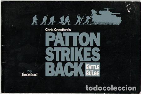 Giocattoli antichi: Manual en Ingl&eacute;s Patton Strikes Back, Broderbound
