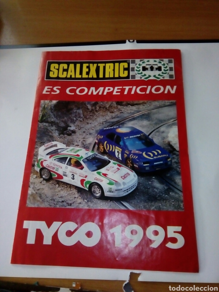 Juguetes antiguos: Catalogo Scalextric tuvo 1995 - Foto 1