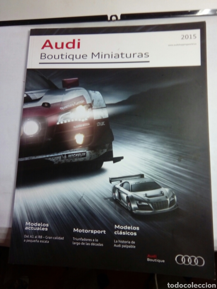 Giocattoli antichi: Catalogo miniaturas audi  2015