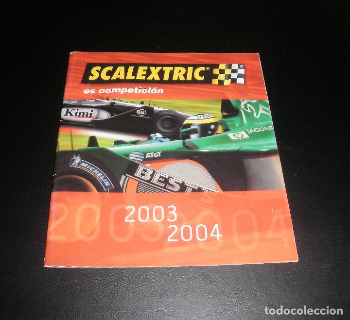 Juguetes antiguos: Cat&aacute;logo Scalextric 2003-2004 - Foto 1