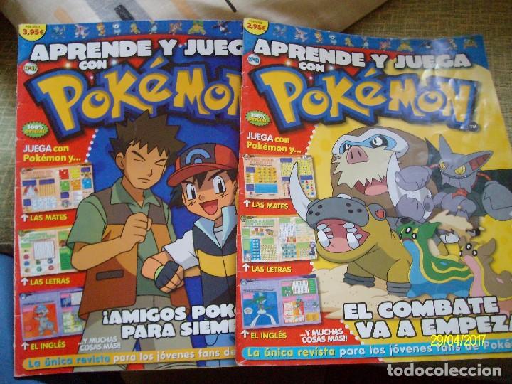 Giocattoli antichi: APRENDE Y JUEGA CON POKEMON N&ordm; 41 Y 47