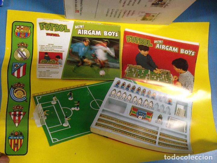 Giocattoli antichi: ANTIGUO POSTER PUBLICIDAD AIRGAM FUTBOL MINI AIRGAM BOYS