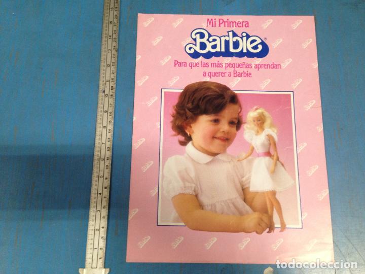 Brinquedos antigos: ANTIGUO POSTER CATALOGO MI PRIMERA BARBIE MATTEL